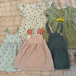 Lot of 5 Zara summer dresses